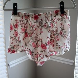 Flowered Shorts